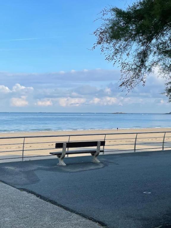 Le Bain de mer, Studio à la plage, Pleneuf Esterno foto